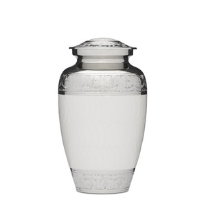 White Enamel & Nickel Adult